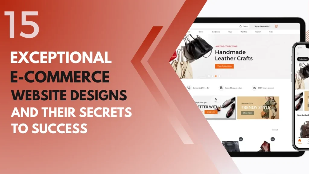 15 Exceptional E-commerce Website Designs and Their Secrets to Success