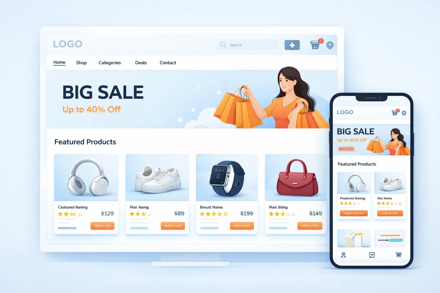 E-commerce Website Designs