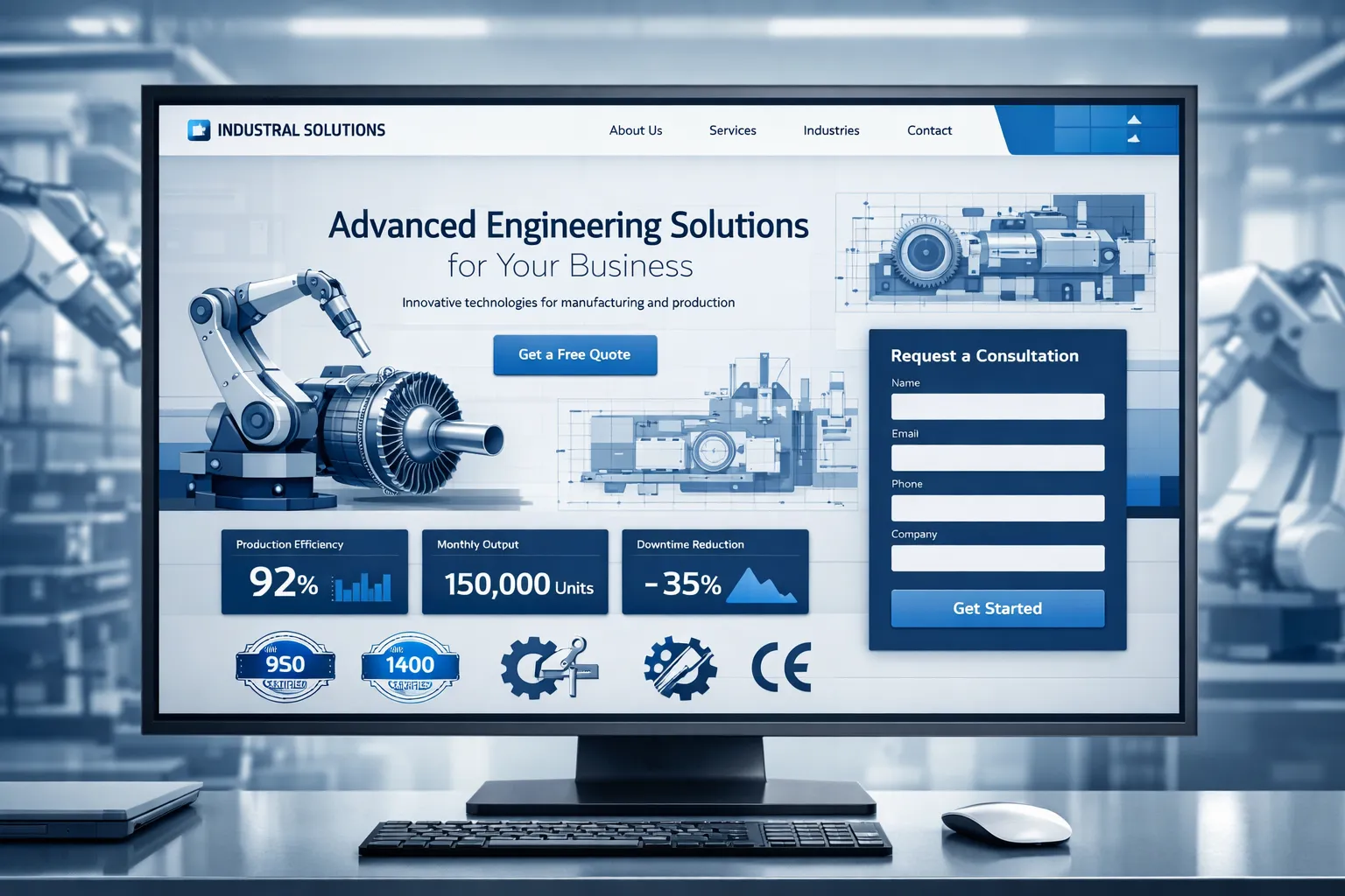 Industry Website Design