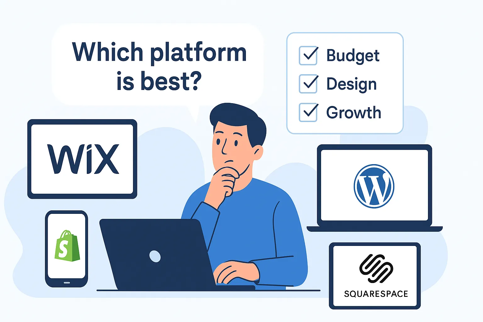 Best Website Platforms for Small Businesses in 2025