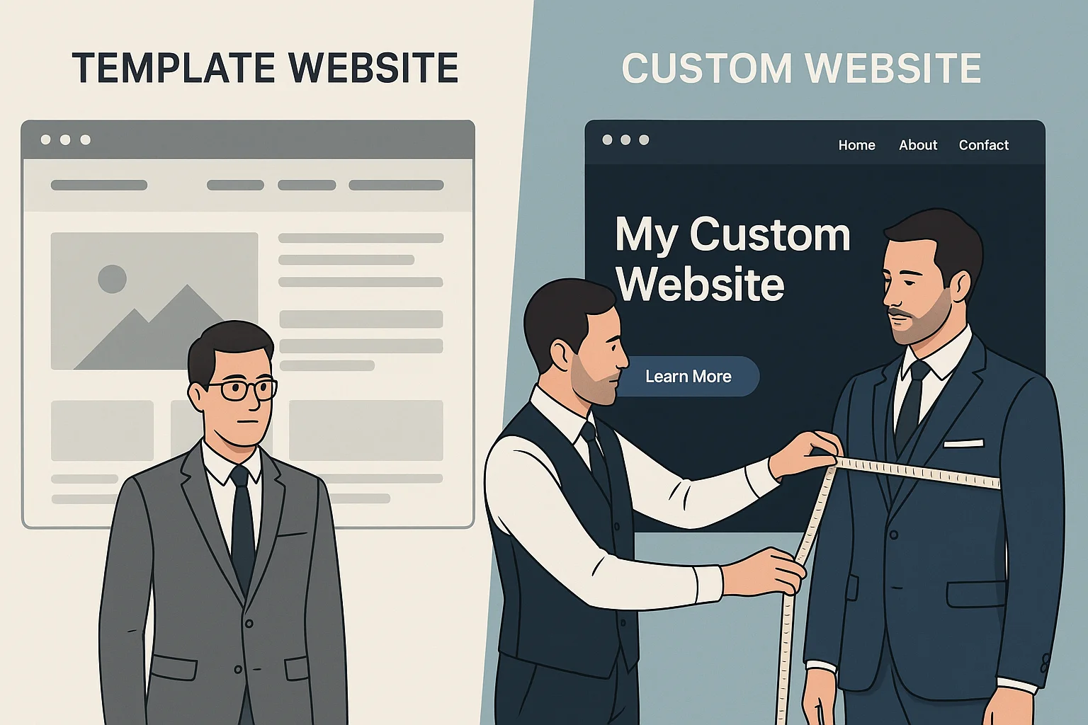 Custom vs Template Websites: Which Is Right for Your Business?