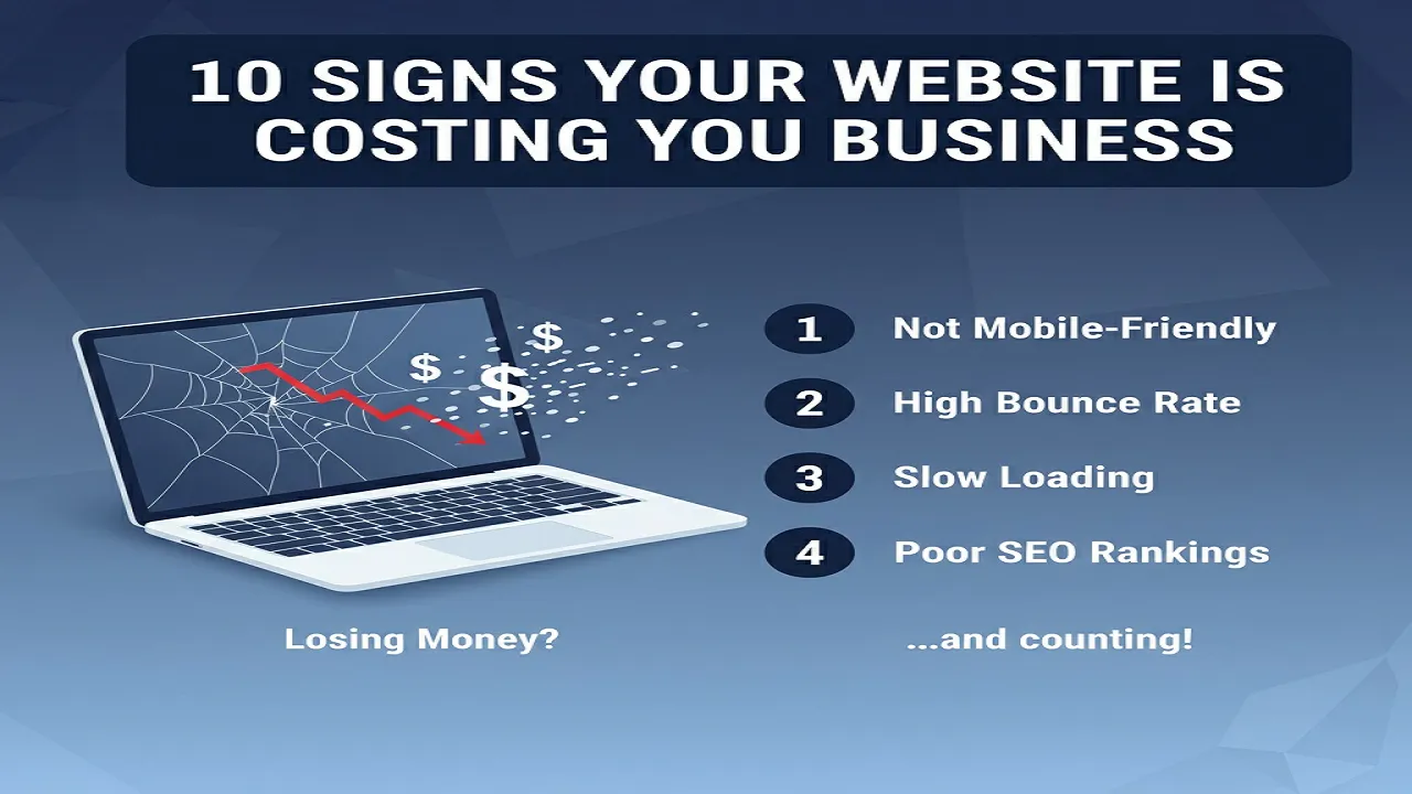 10 Warning Signs You Need New Website Immediately