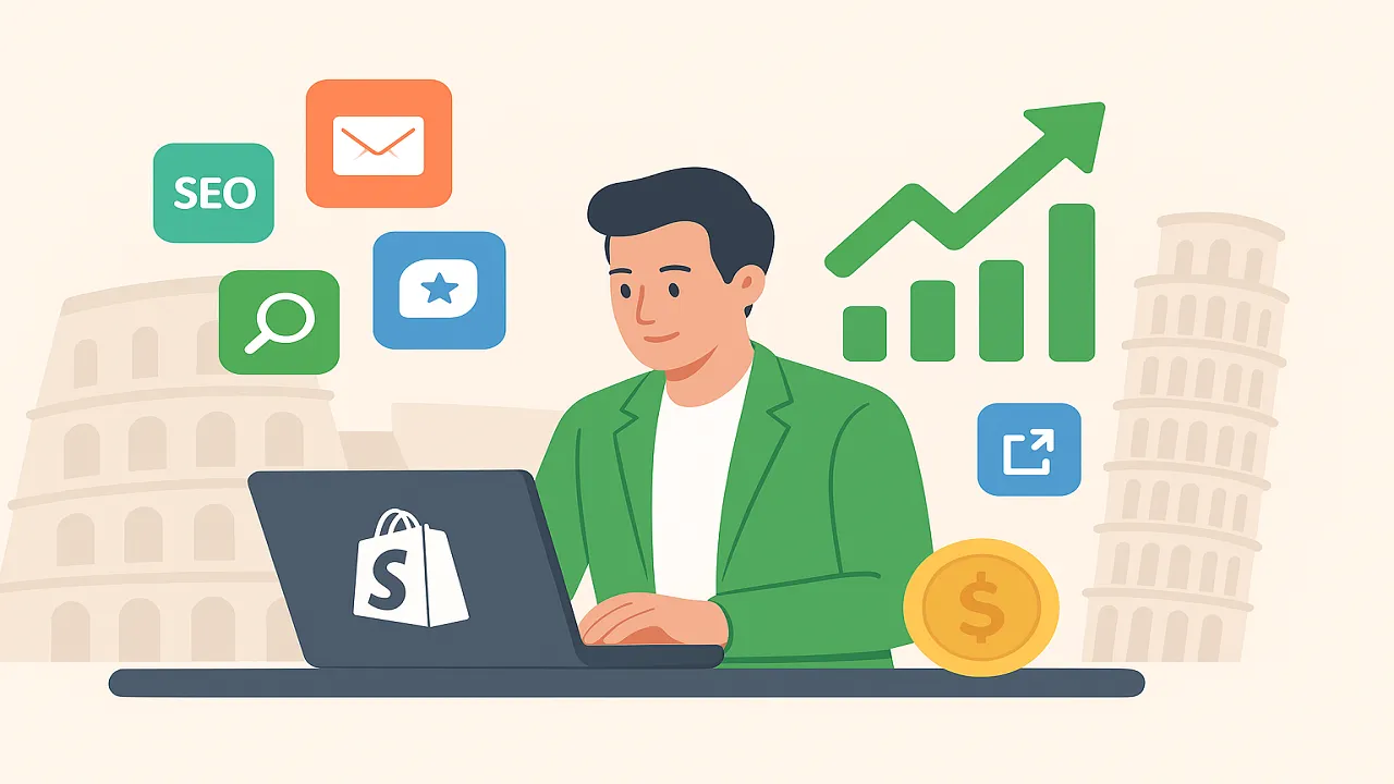 Unlock Explosive Growth: Top Shopify Apps for Growth in Italy