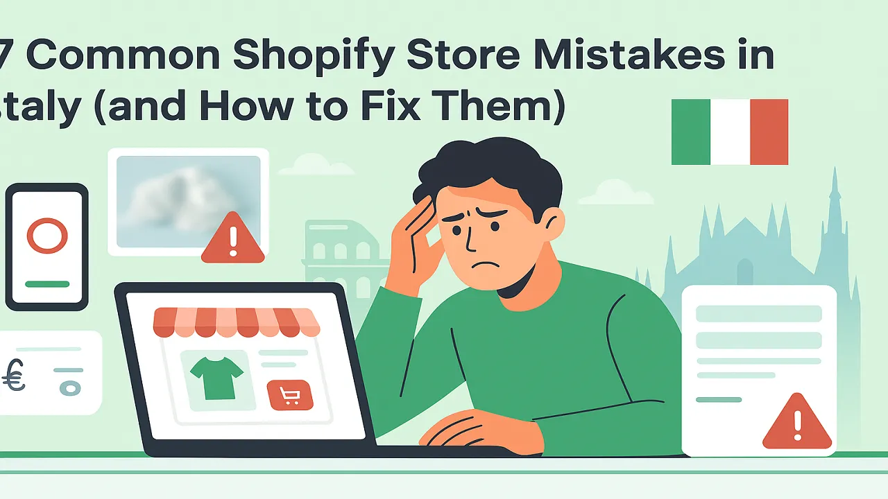 The 7 Costly Shopify Store Mistakes Every New Owner Makes