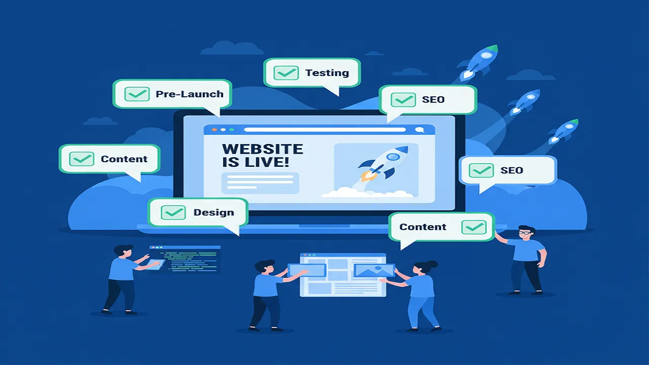 The Complete Website Launch Checklist for a Successful Go-Live