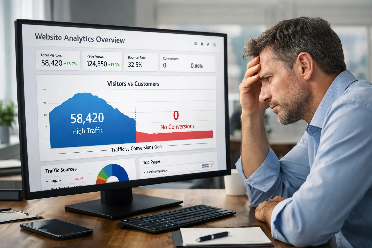 ranking but no customers