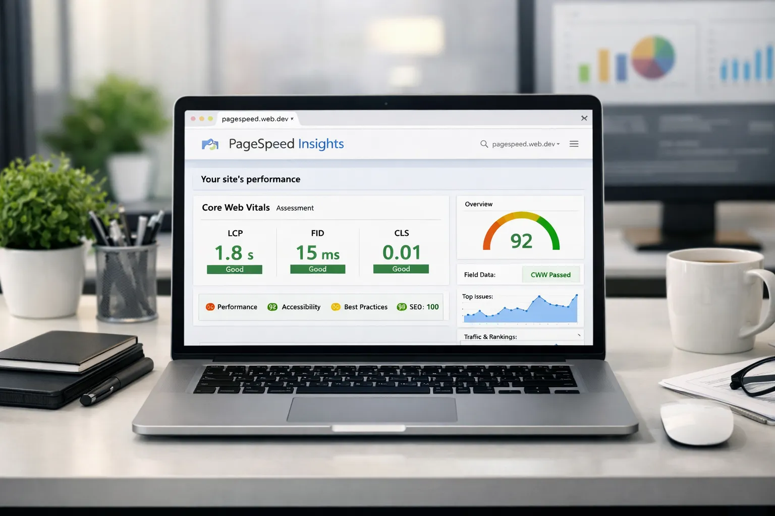 website speed seo ranking