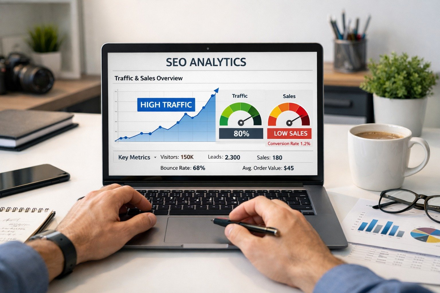 SEO Traffic But No Sales