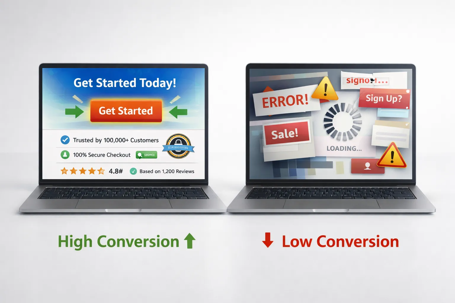 Website Conversion Mistakes