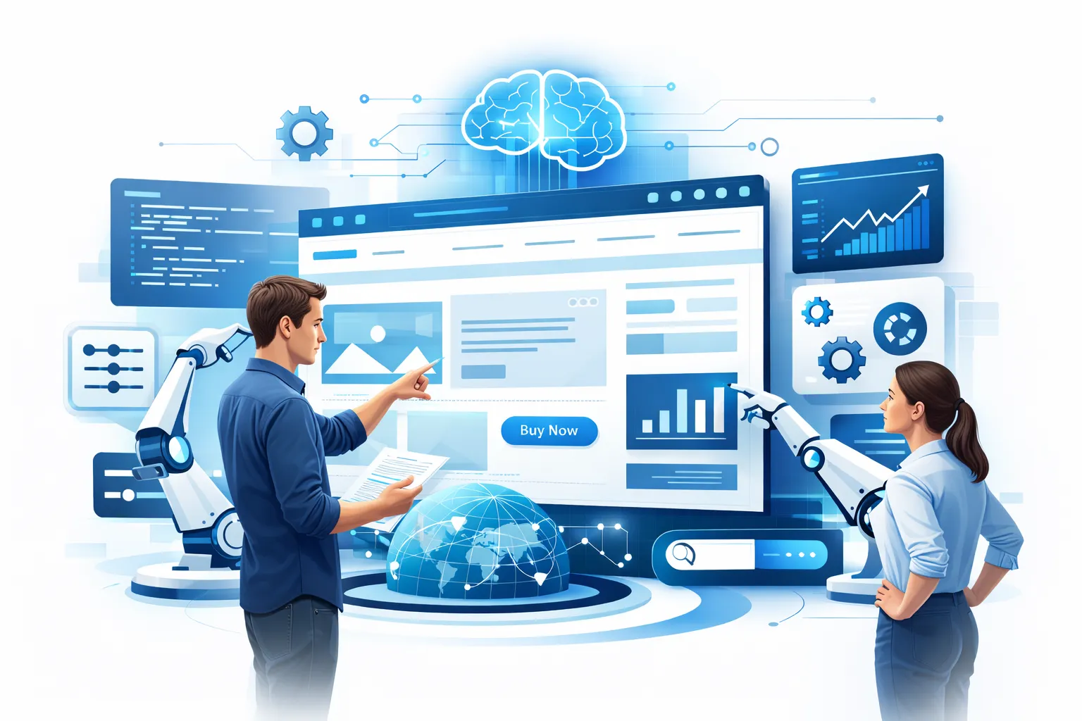 AI-Powered Website Development