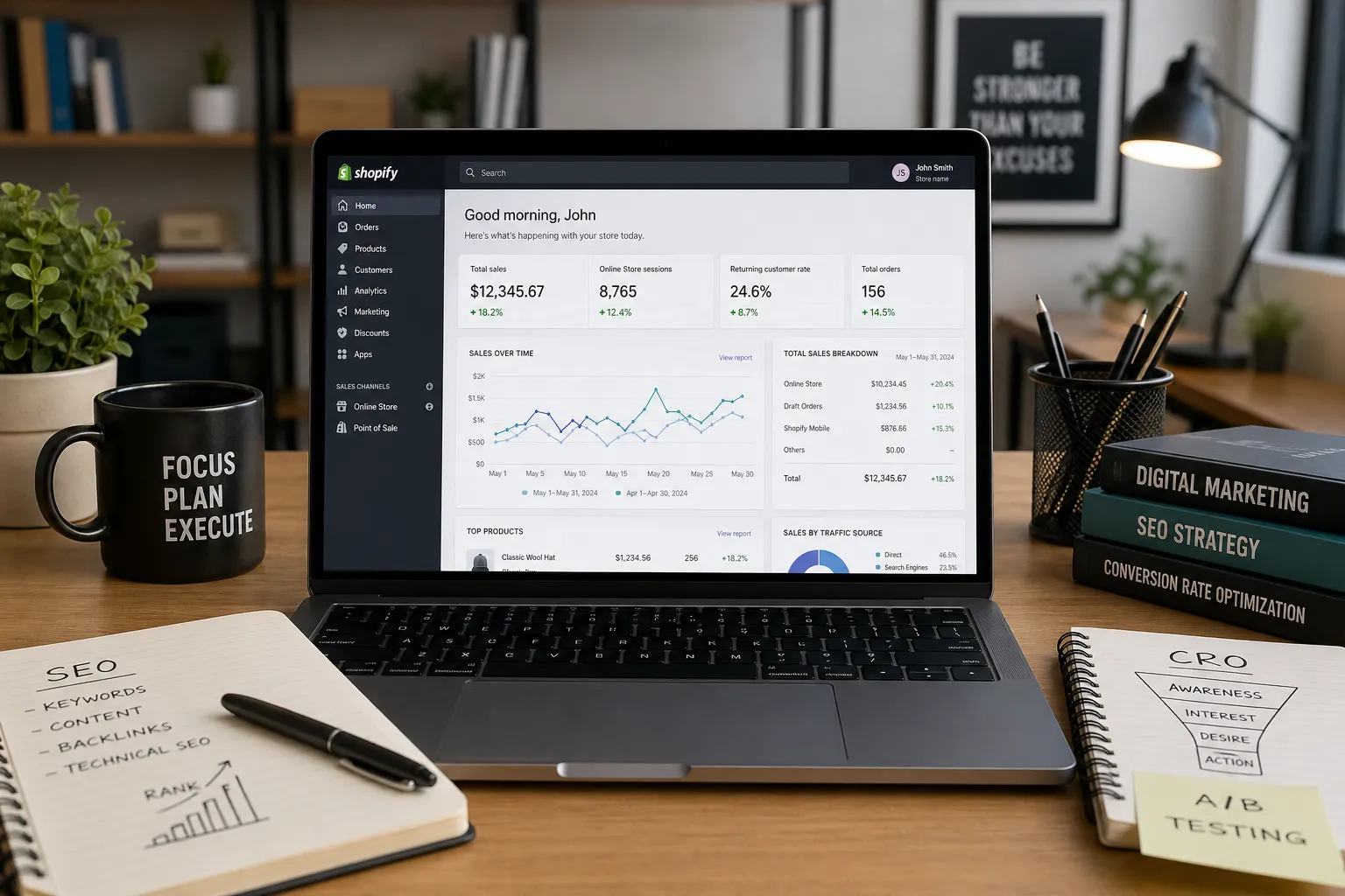 Shopify Setup SEO and CRO Agency