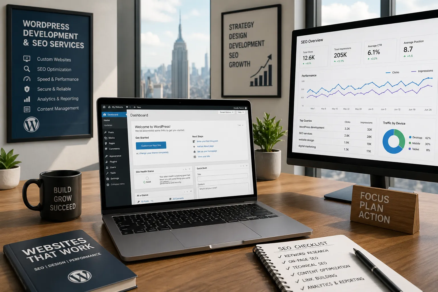 WordPress Website and SEO Services