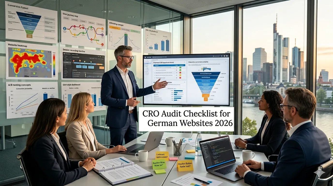 CRO audit checklist