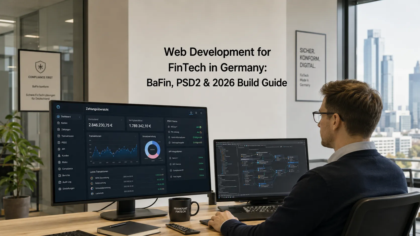 FinTech web development Germany