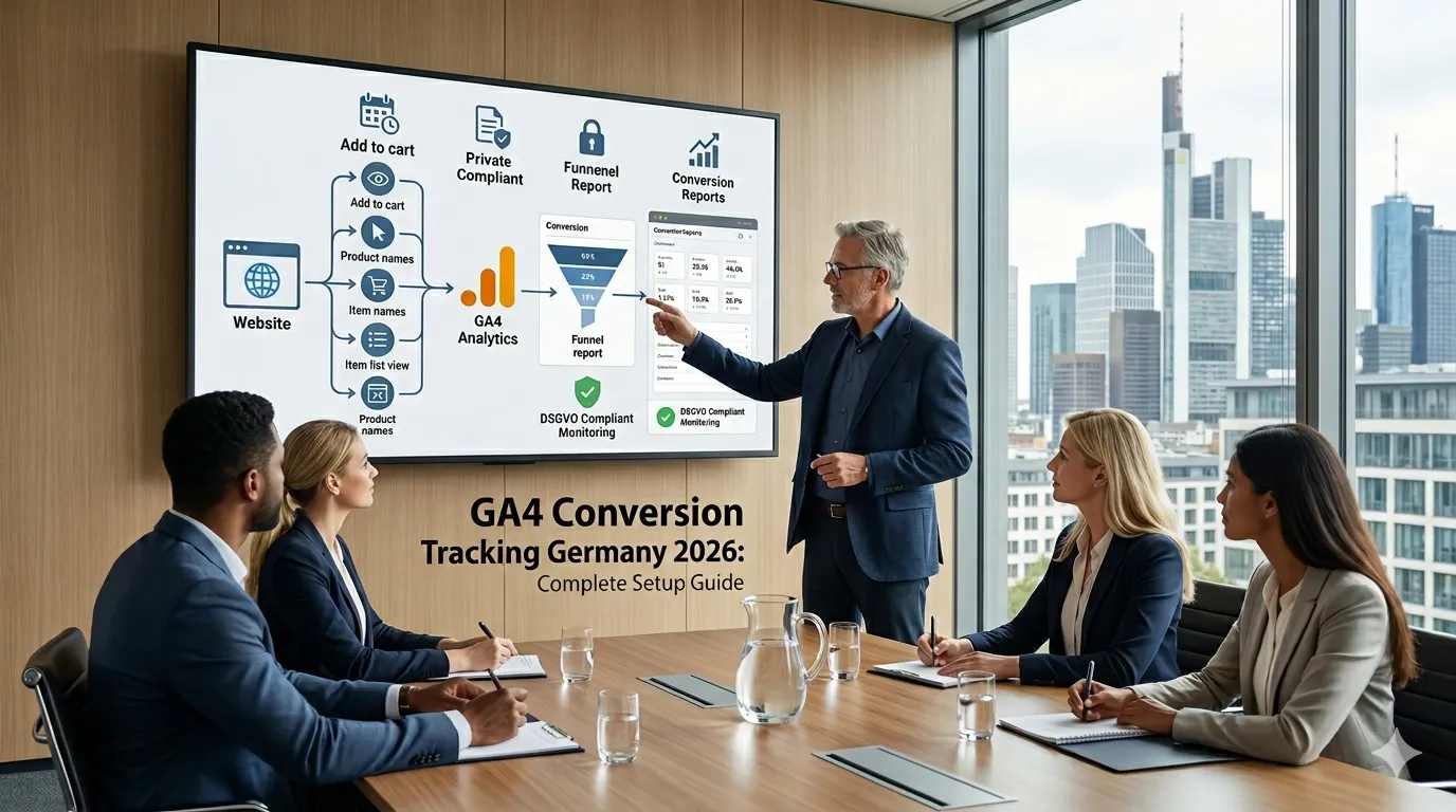 GA4 conversion tracking Germany