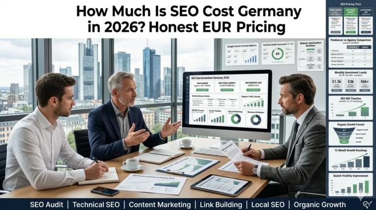 How Much Is SEO Cost Germany in 2026? Honest EUR Pricing