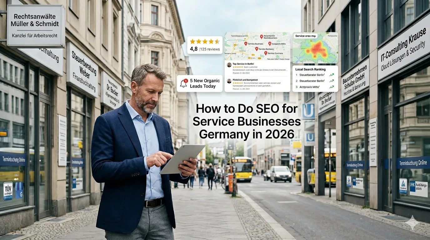 SEO for service businesses Germany
