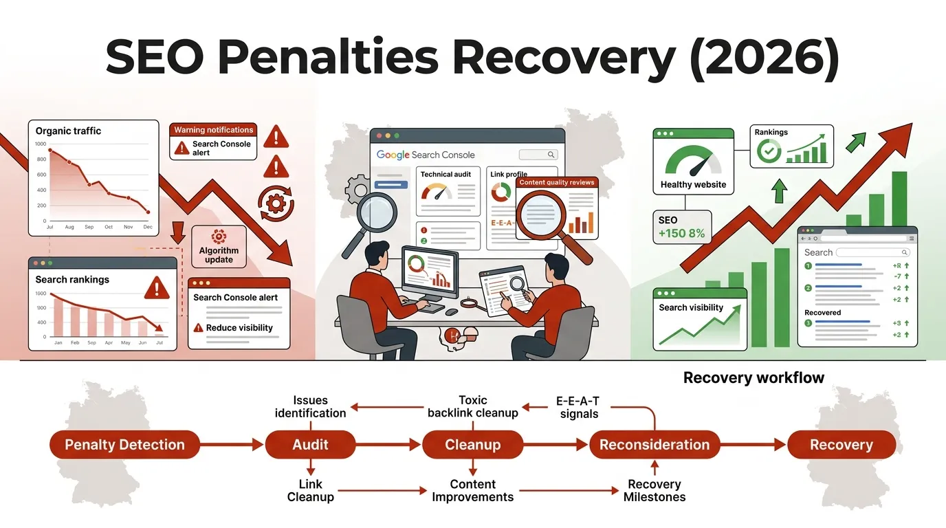 SEO penalties recovery