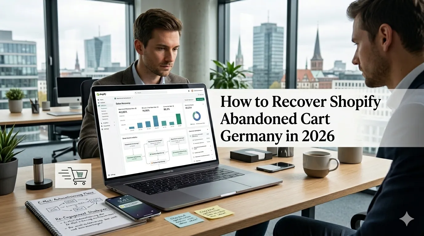 Shopify abandoned cart Germany