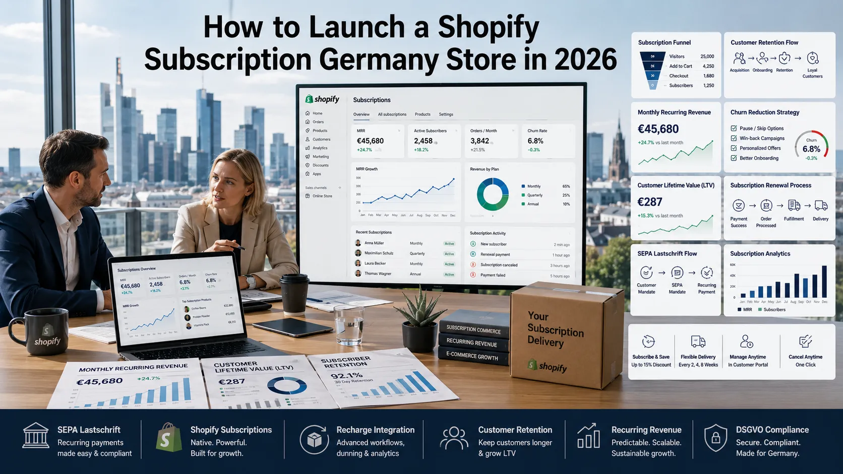 Shopify subscription Germany