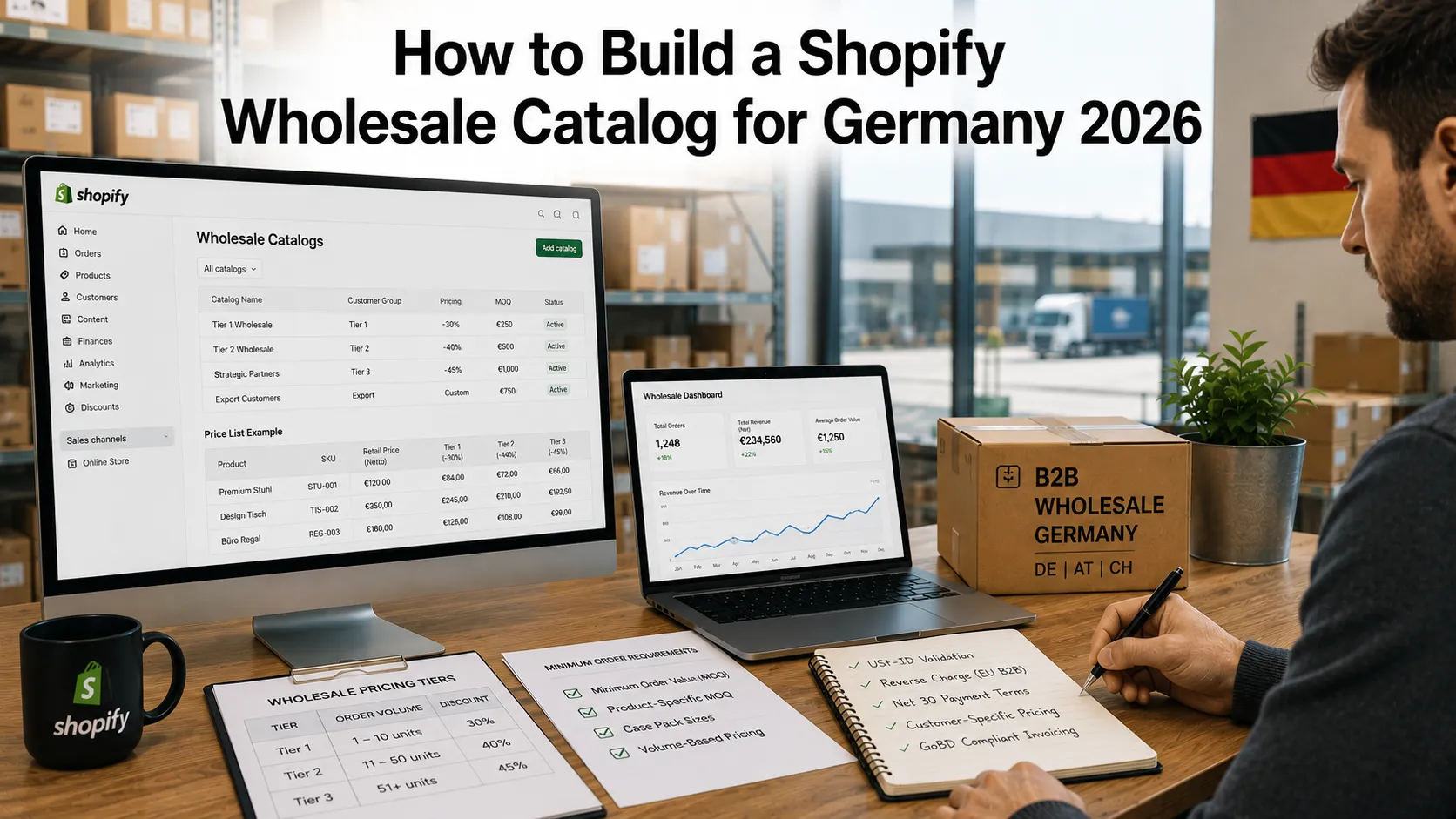 Shopify wholesale catalog
