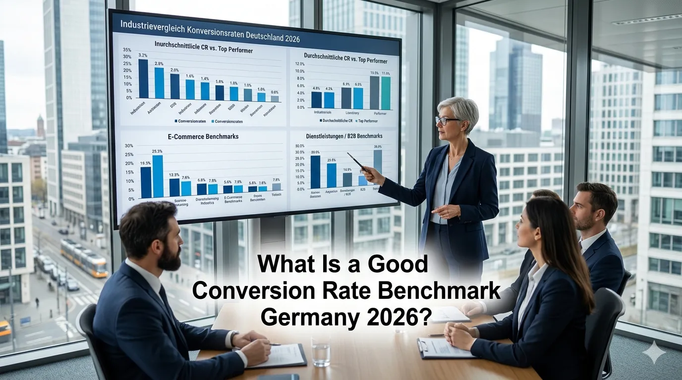 conversion rate benchmark Germany