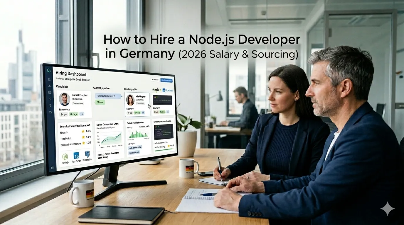 hire Node.js developer Germany