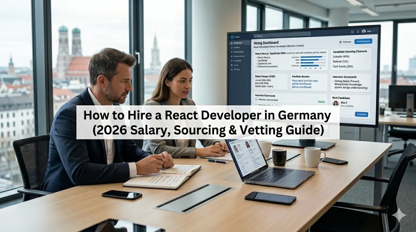 hire React developer Germany
