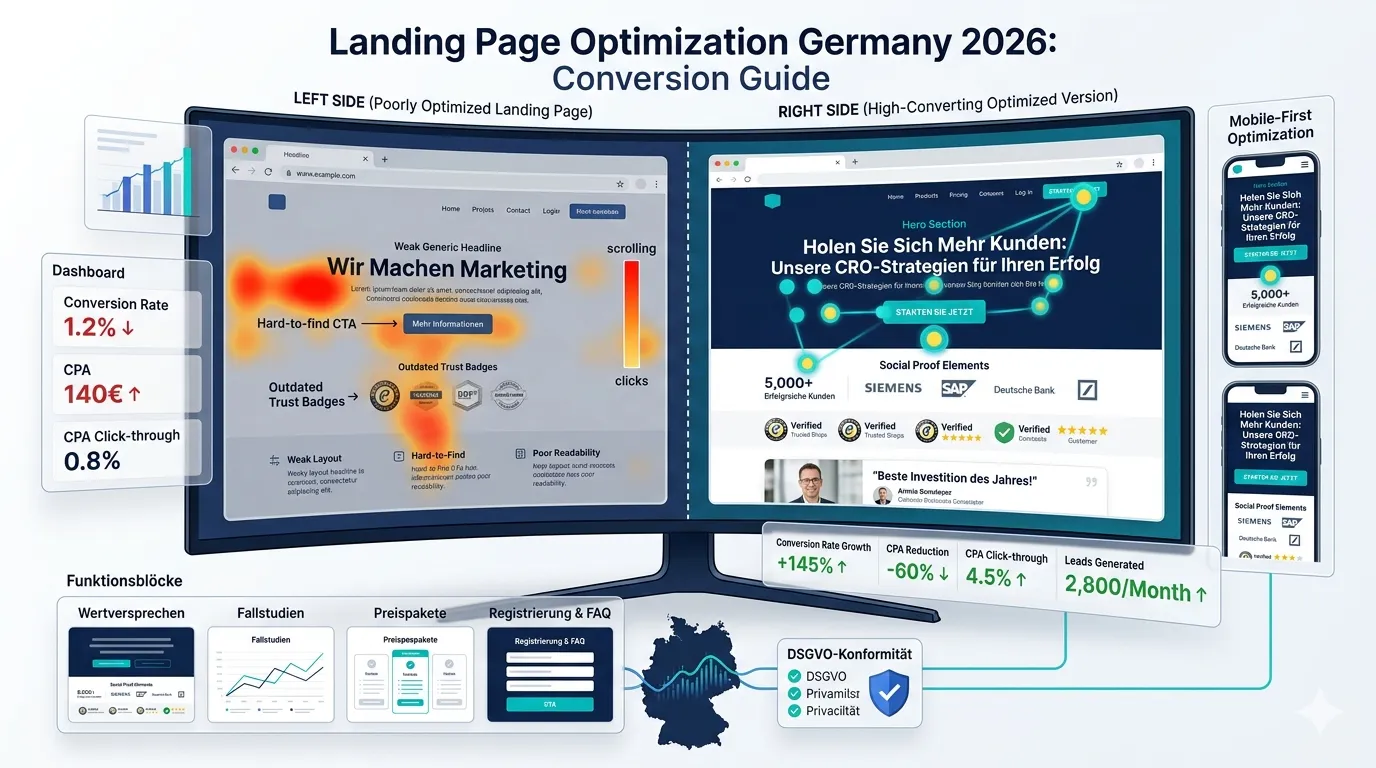 landing page optimization Germany