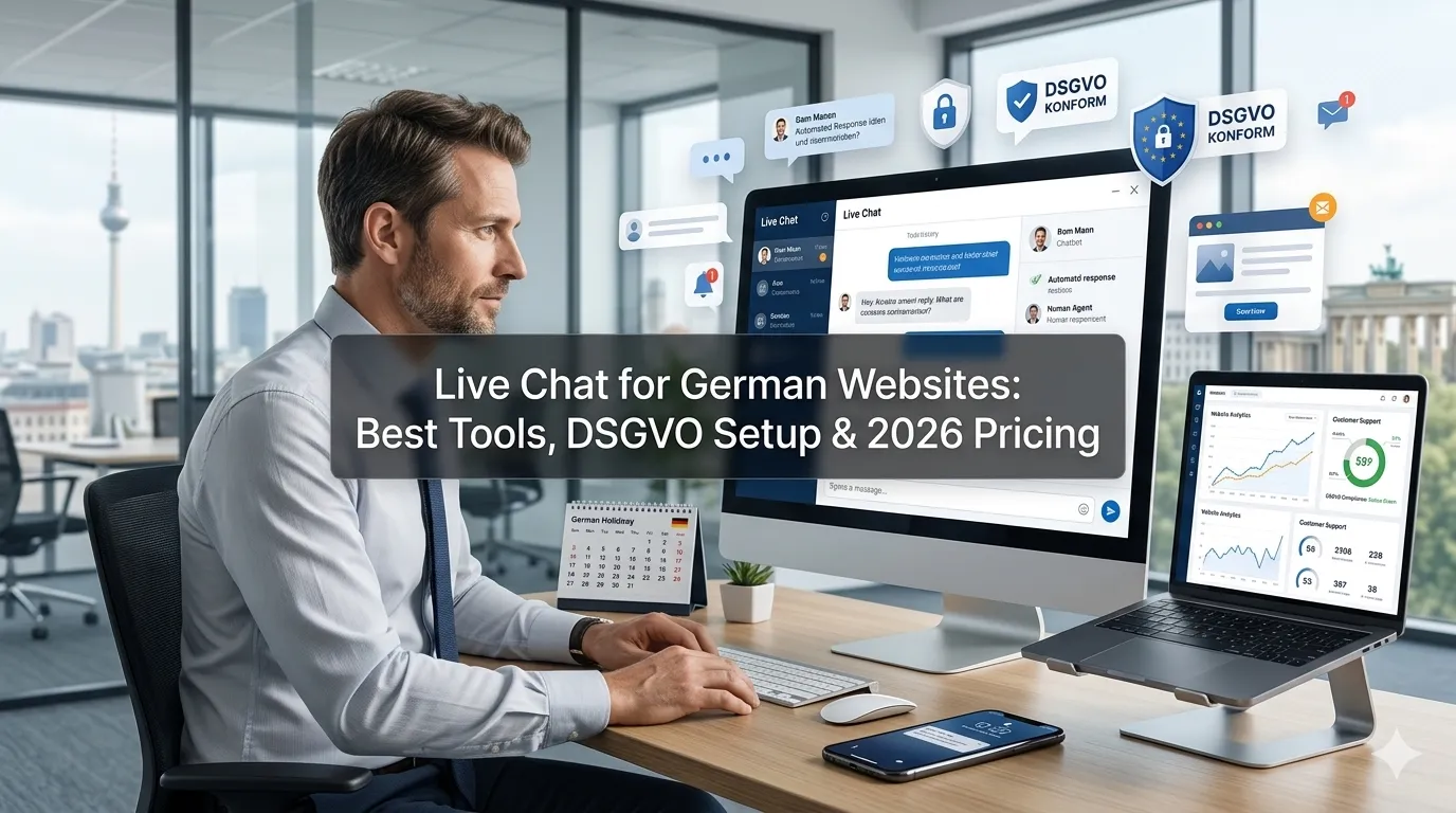 live chat German websites