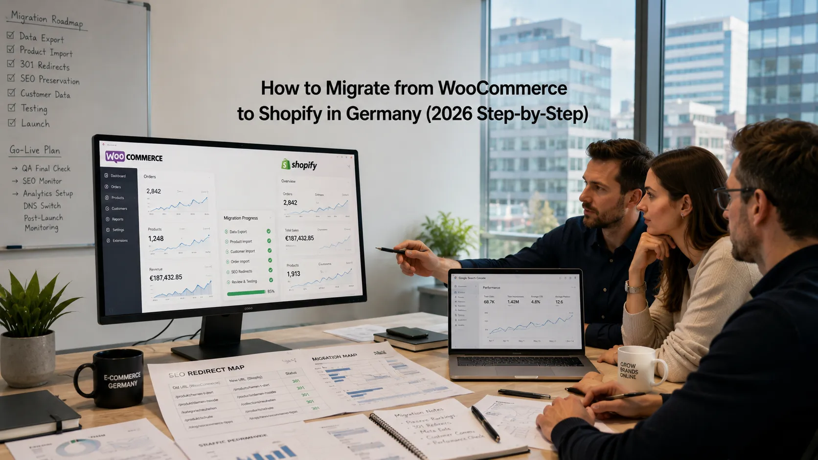 migrate WooCommerce to Shopify