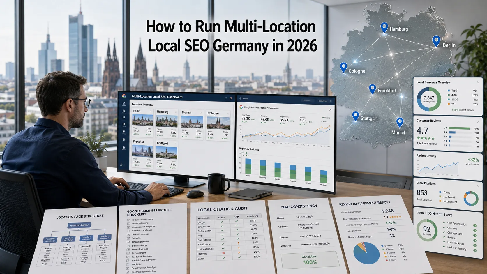 multi-location local SEO Germany