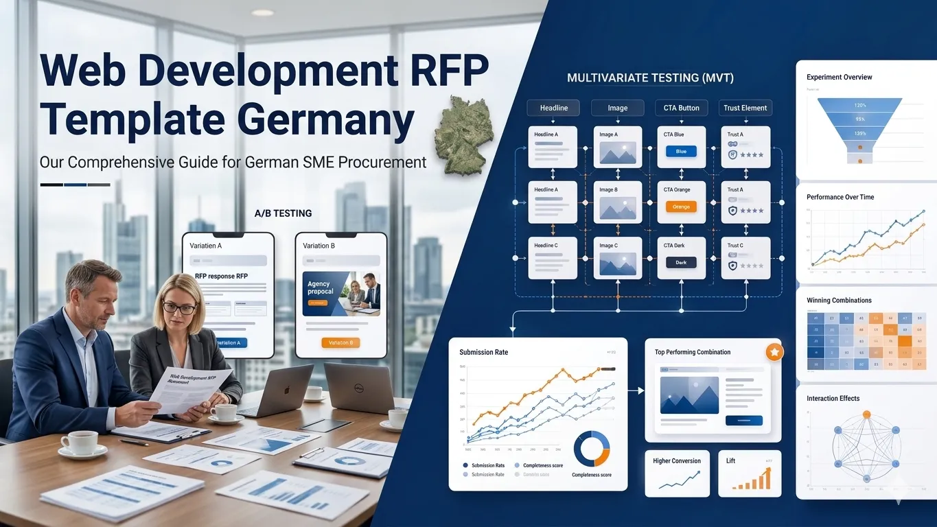 web development RFP template Germany