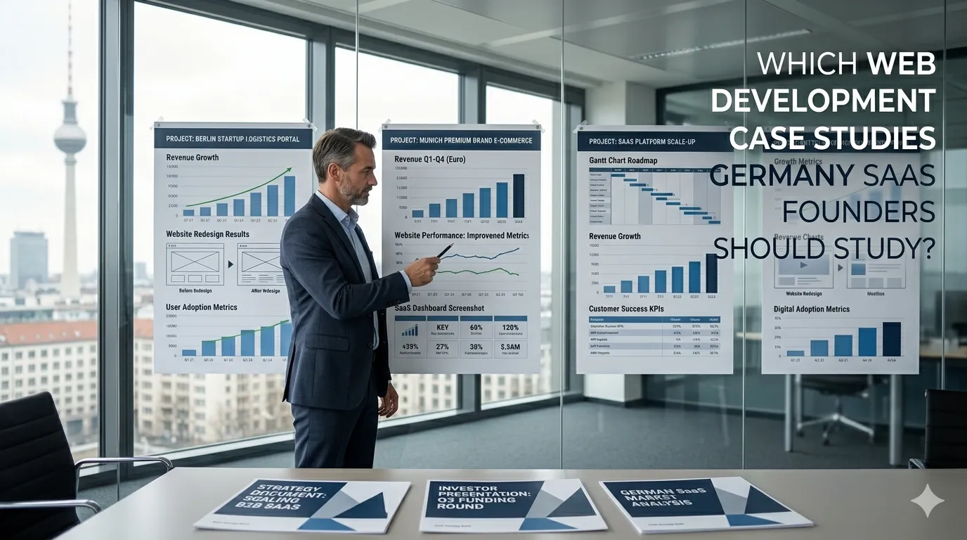 web development case studies Germany SaaS