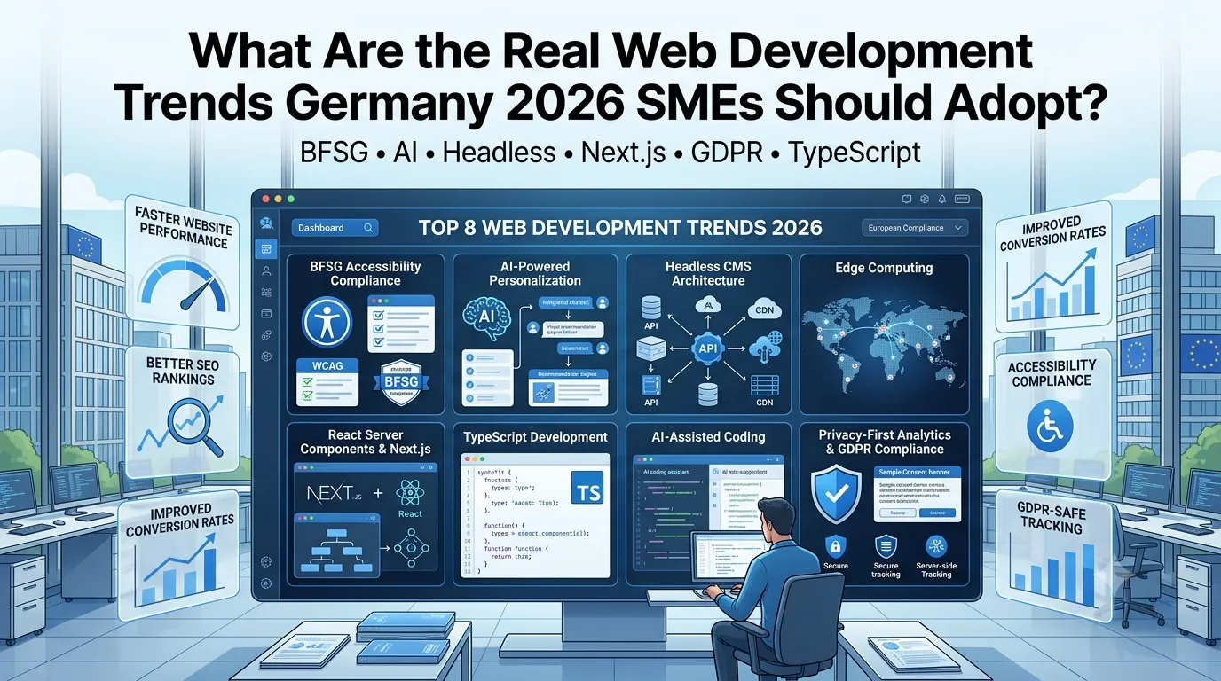 web development trends Germany 2026